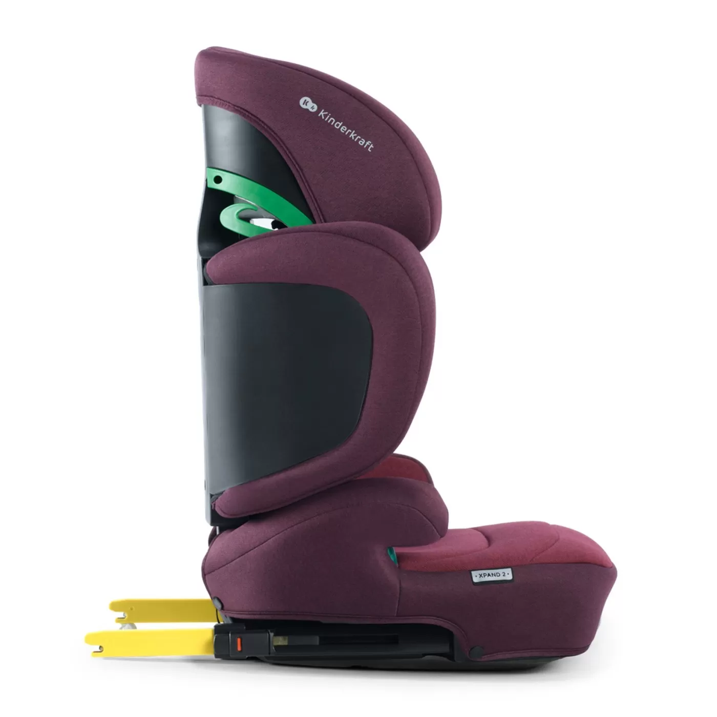 Scaun auto kinderkraft xpand 2 i-size 100-150 cm, cherry pearl, varsta de la 3 ani la 12 ani [2]
