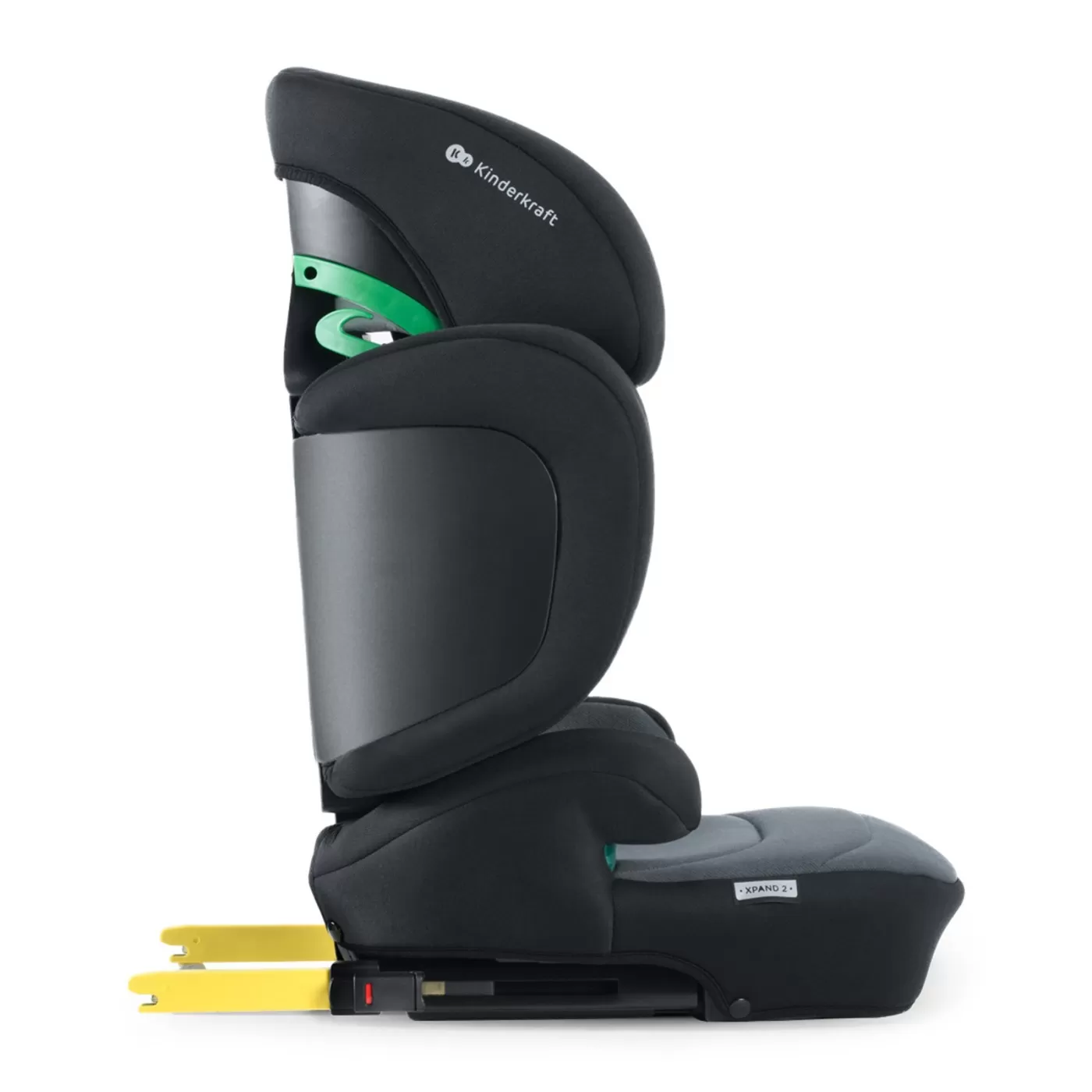 Scaun auto kinderkraft xpand 2 i-size 100-150 cm, graphite black, varsta de la 3 ani la 12 ani [2]
