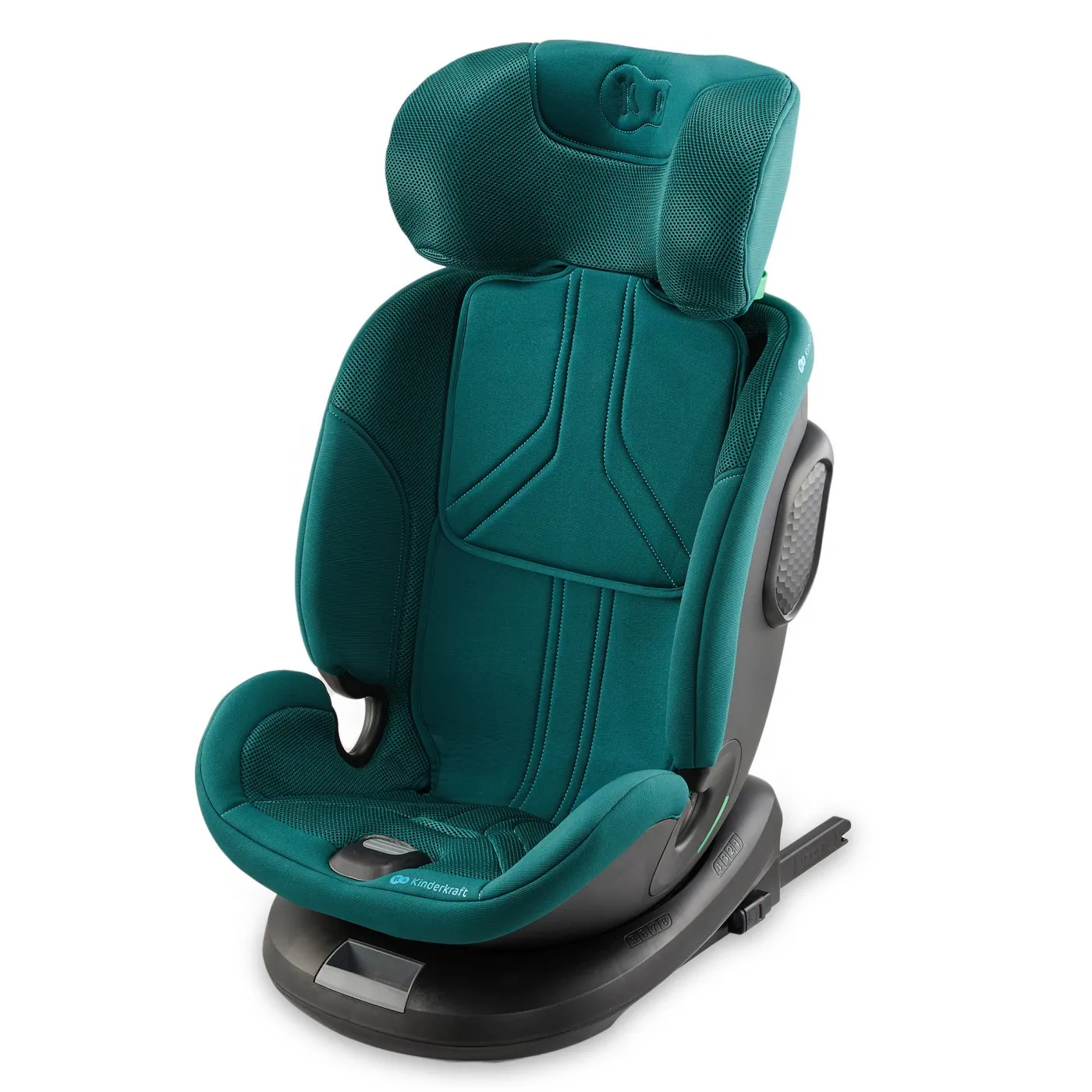Scaun auto kinderkraft xpedition 3 i-size 40-150 cm, green, copii varsta 0 luni pana la 12 ani [8]