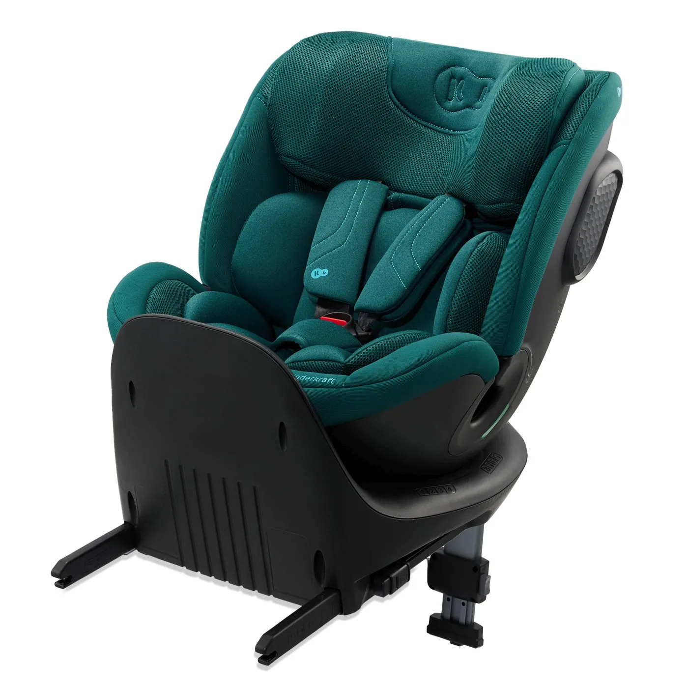 Scaun auto kinderkraft xrider 2 i-size 40-150 cm green, copii varsta 0 luni pana la 4 ani [2]