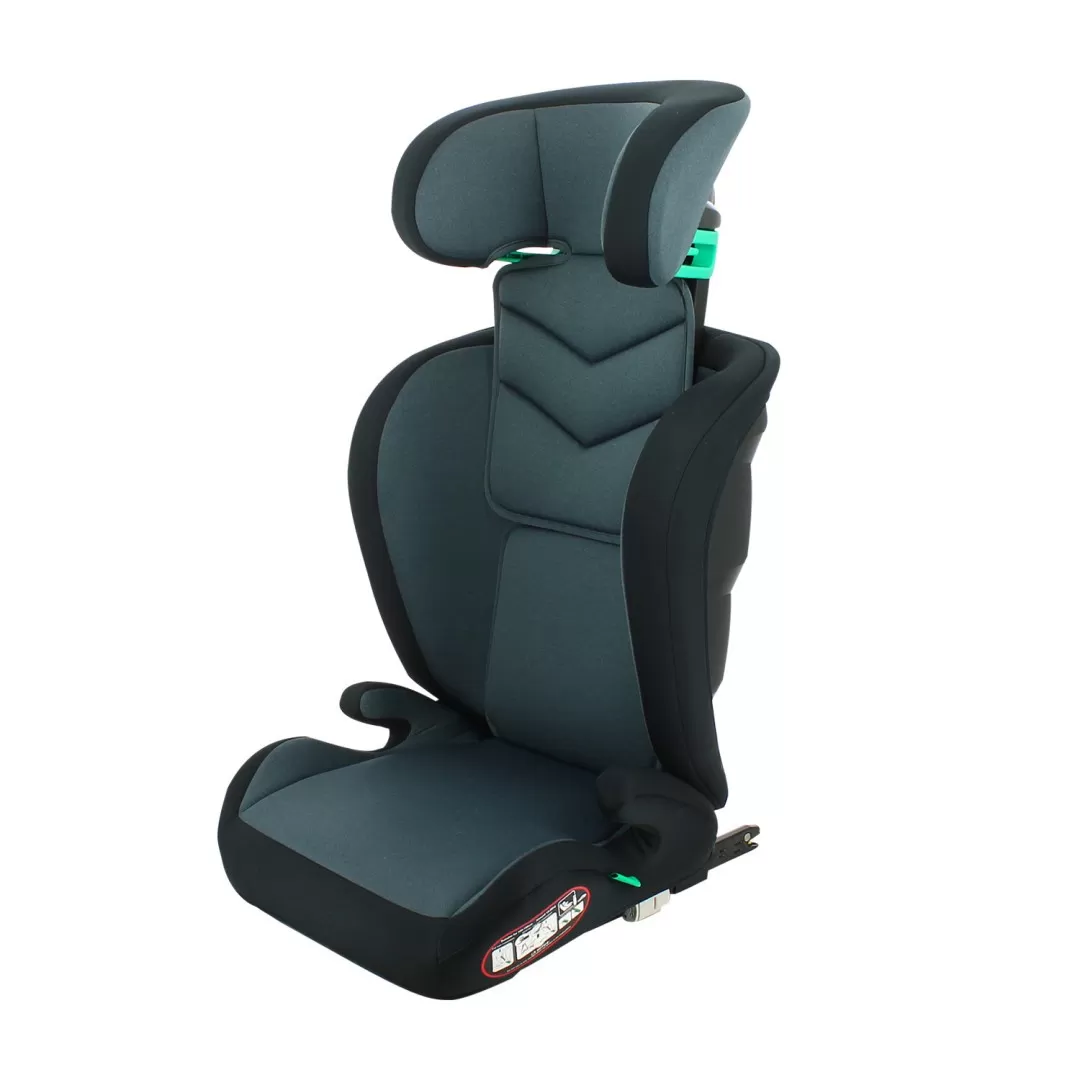 Scaun auto migo brooklyn, 100-150 cm, grey, varsta de la 3 ani la 12 ani [2]