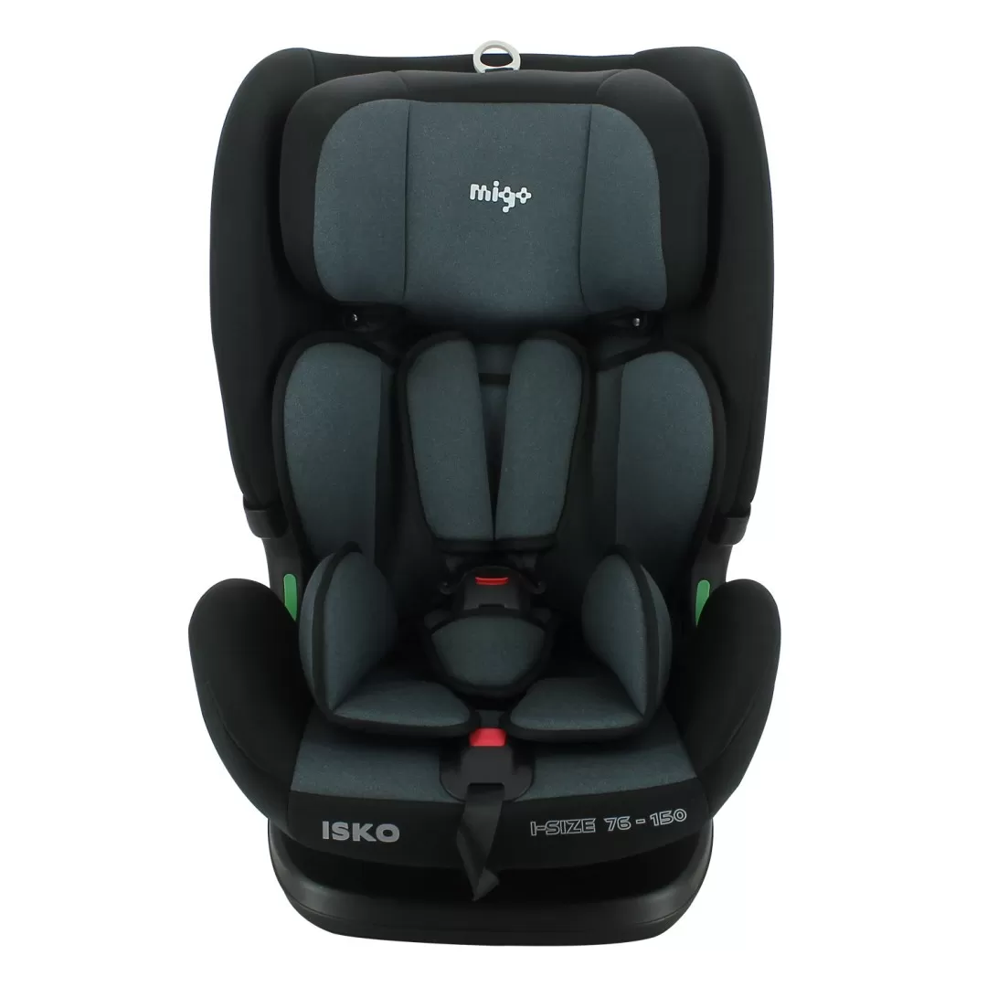 Scaun auto migo isko, 76-150 cm, grey, varsta de la 10 luni la 12 ani [2]