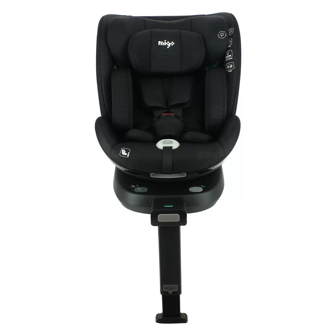Scaun auto migo legend, 40-150 cm, black, varsta de la 0 luni la 12 ani [2]