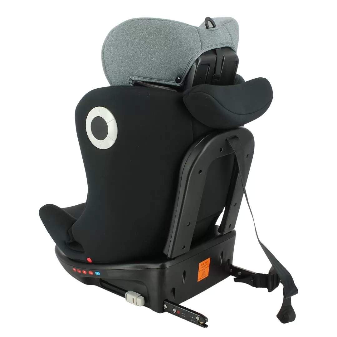 Scaun auto migo vivo, 40-150 cm, grey, varsta de la 0 luni la 12 ani [5]
