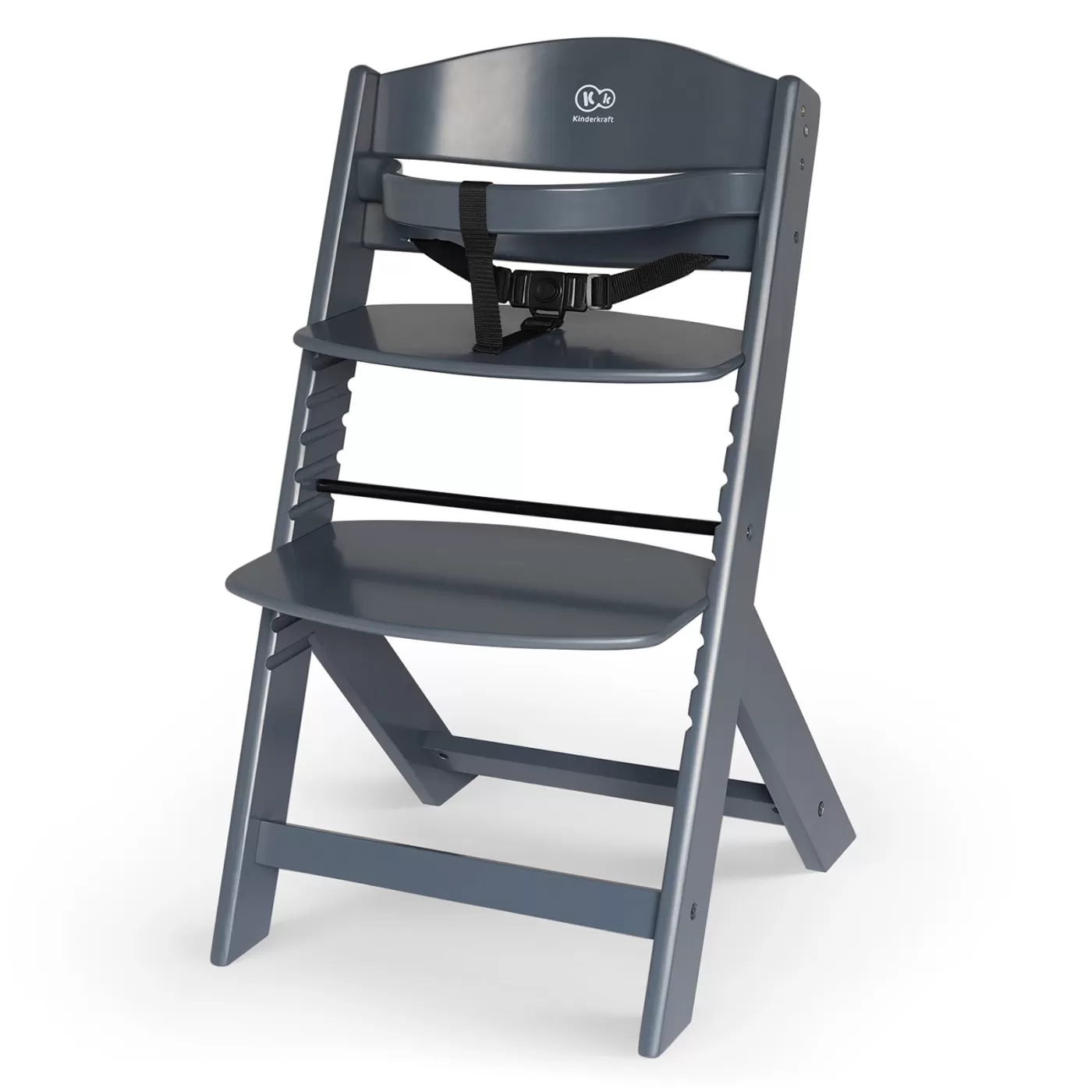 Scaun de masa kinderkraft enock, 3 in 1, grey, varsta de la 6 luni la 3 ani [2]