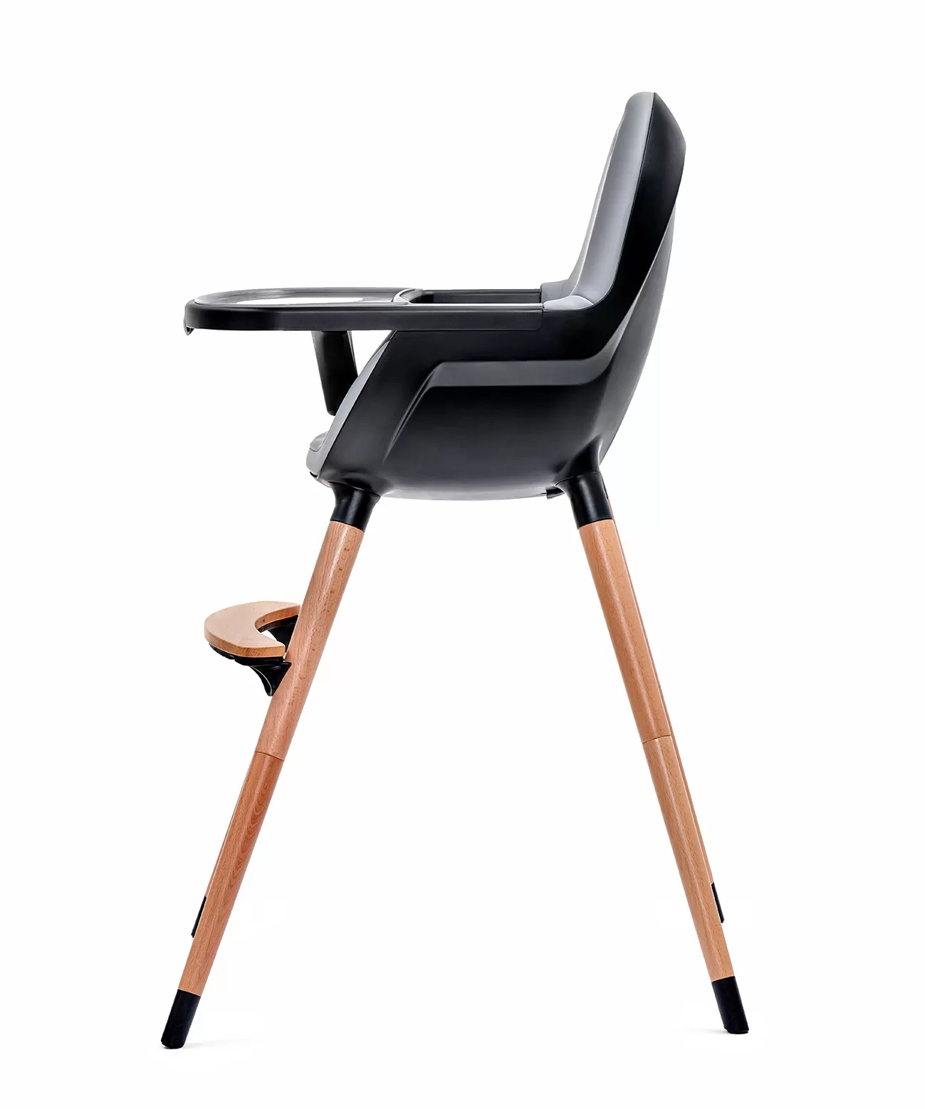 Scaun de masa kinderkraft fini, 2 in 1, black, varsta de la 6 luni la 5 ani [5]
