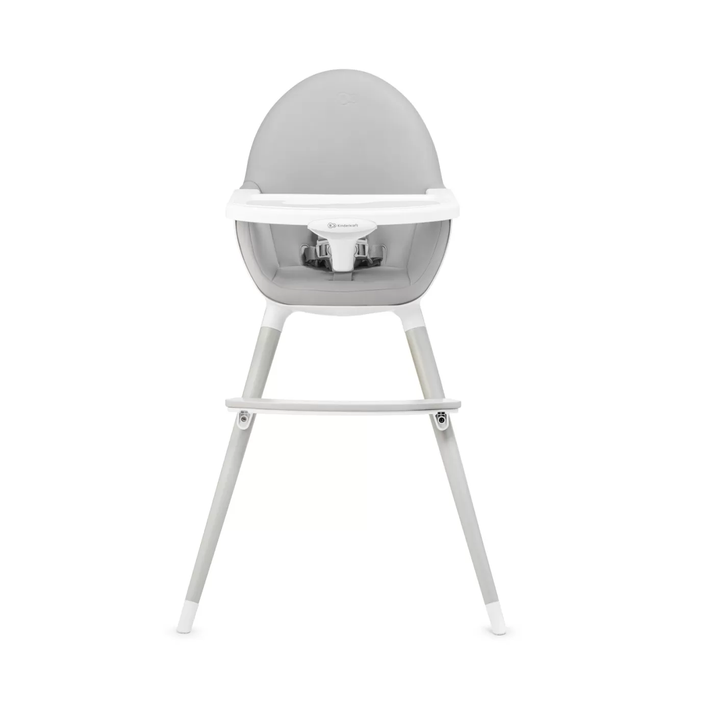 Scaun de masa kinderkraft fini, 2 in 1, grey legs, varsta de la 6 luni la 3 ani [3]