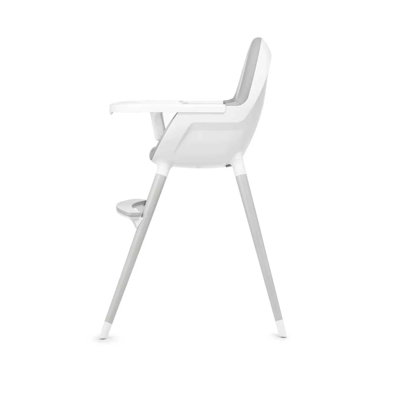 Scaun de masa kinderkraft fini, 2 in 1, grey legs, varsta de la 6 luni la 3 ani [4]
