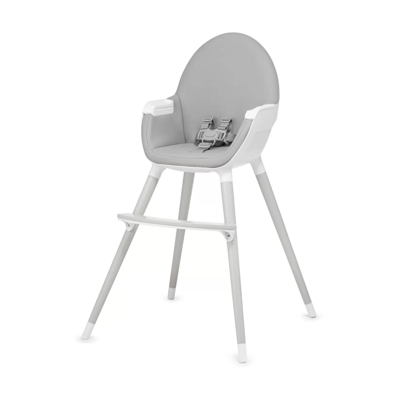 Scaun de masa kinderkraft fini, 2 in 1, grey legs, varsta de la 6 luni la 3 ani [5]