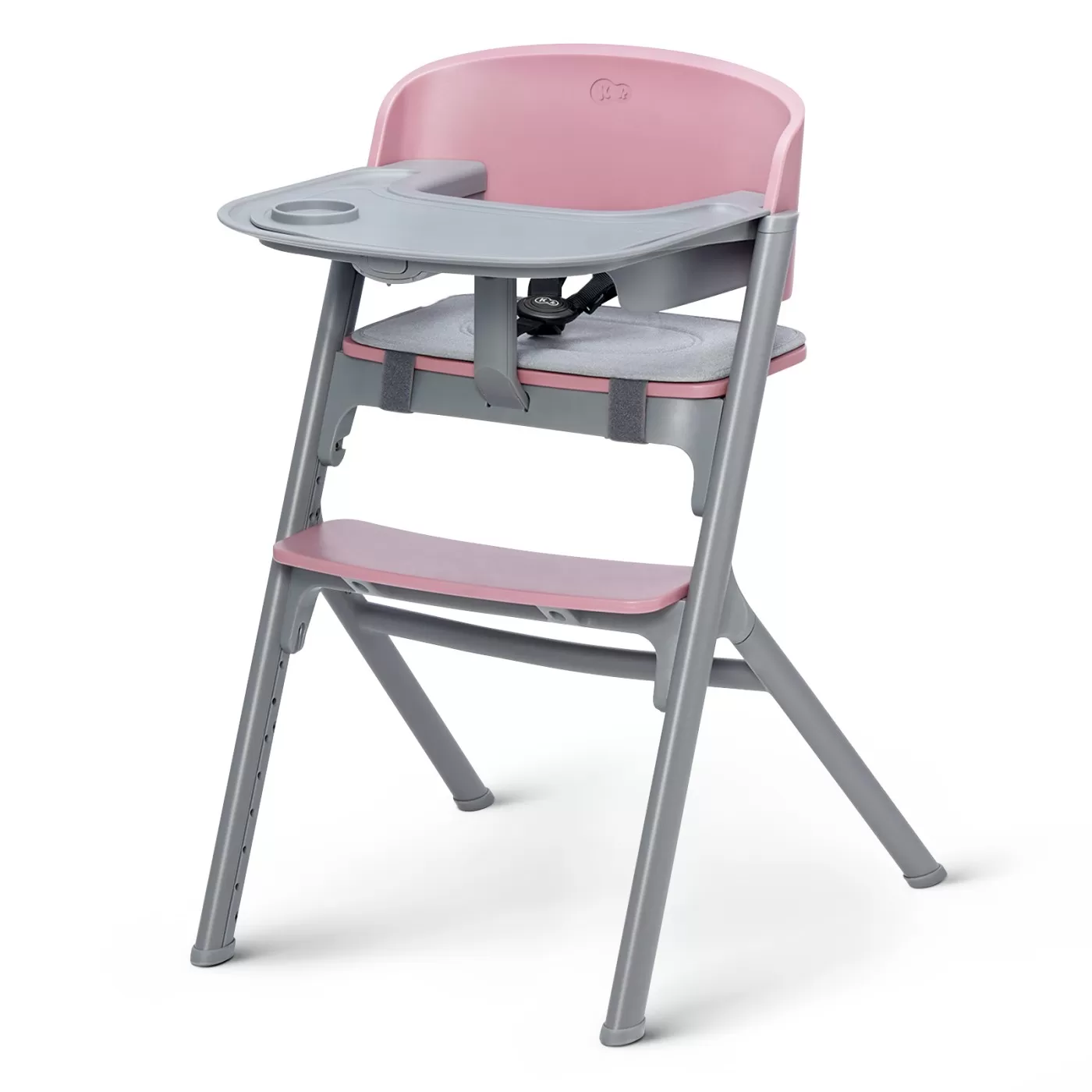 Scaun de masa kinderkraft livy, pink, varsta de la 6 luni la 3 ani [1]