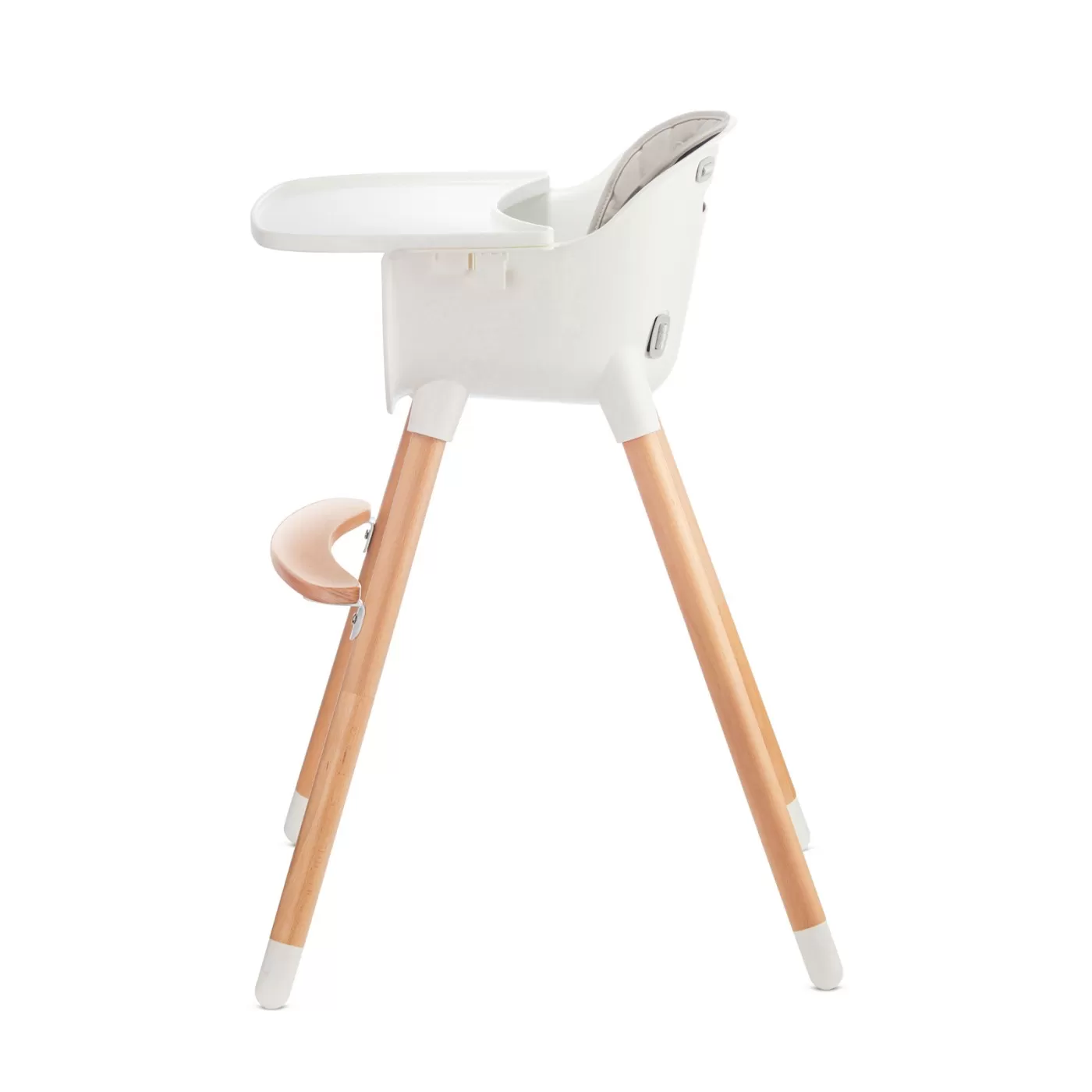 Scaun de masa kinderkraft sienna, 2 in 1, grey, varsta de la 6 luni la 4 ani [5]