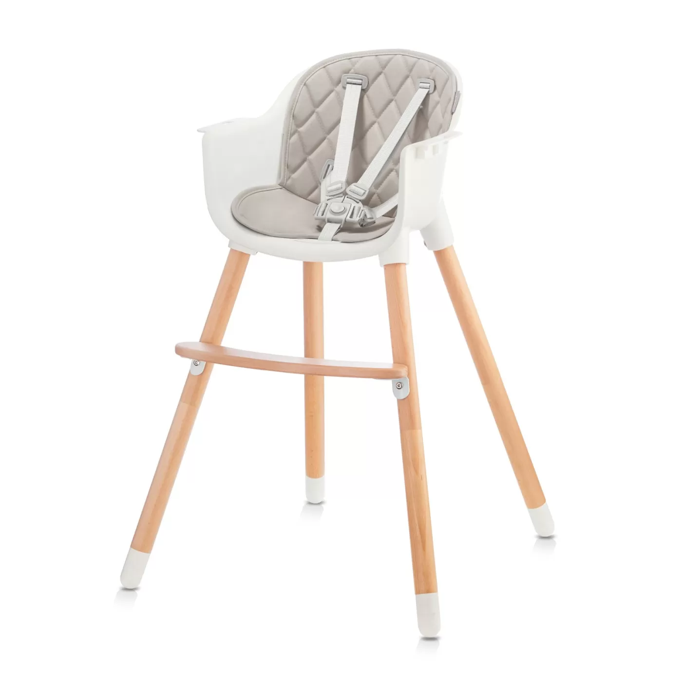 Scaun de masa kinderkraft sienna, 2 in 1, grey, varsta de la 6 luni la 4 ani [7]