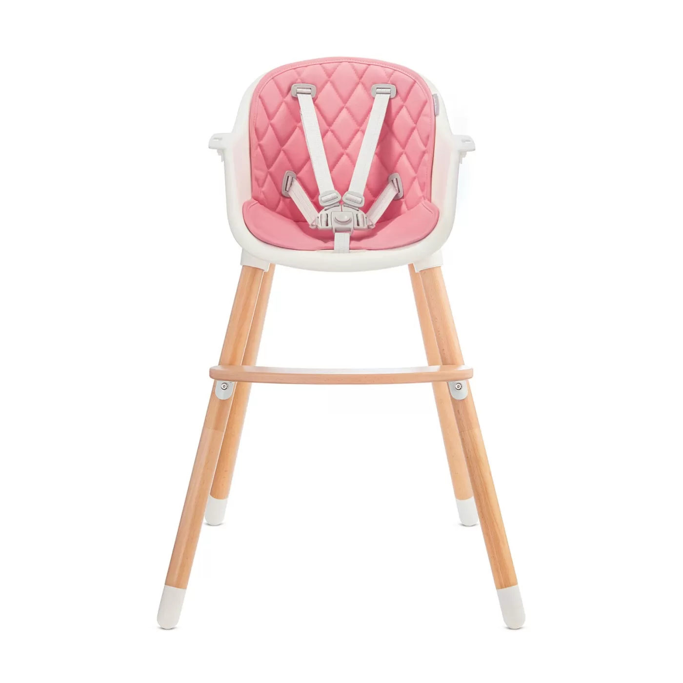 Scaun de masa kinderkraft sienna, 2 in 1, pink, varsta de la 6 luni la 4 ani [7]
