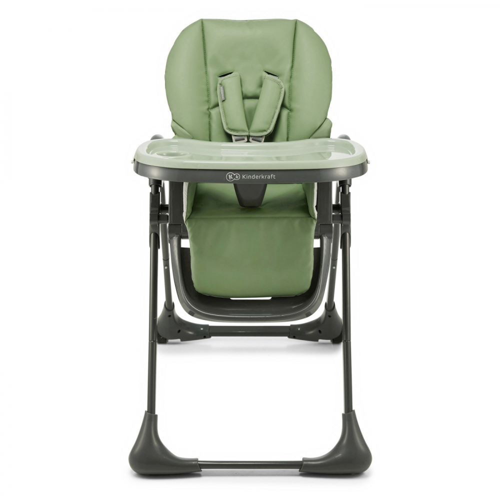 Scaun de masa kinderkraft tummie, pliabil, green, varsta de la 6 luni la 3 ani [4]