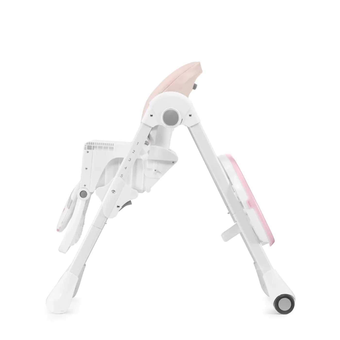 Scaun de masa kinderkraft yummy pliabil, pink, varsta de la 6 luni la 3 ani [6]
