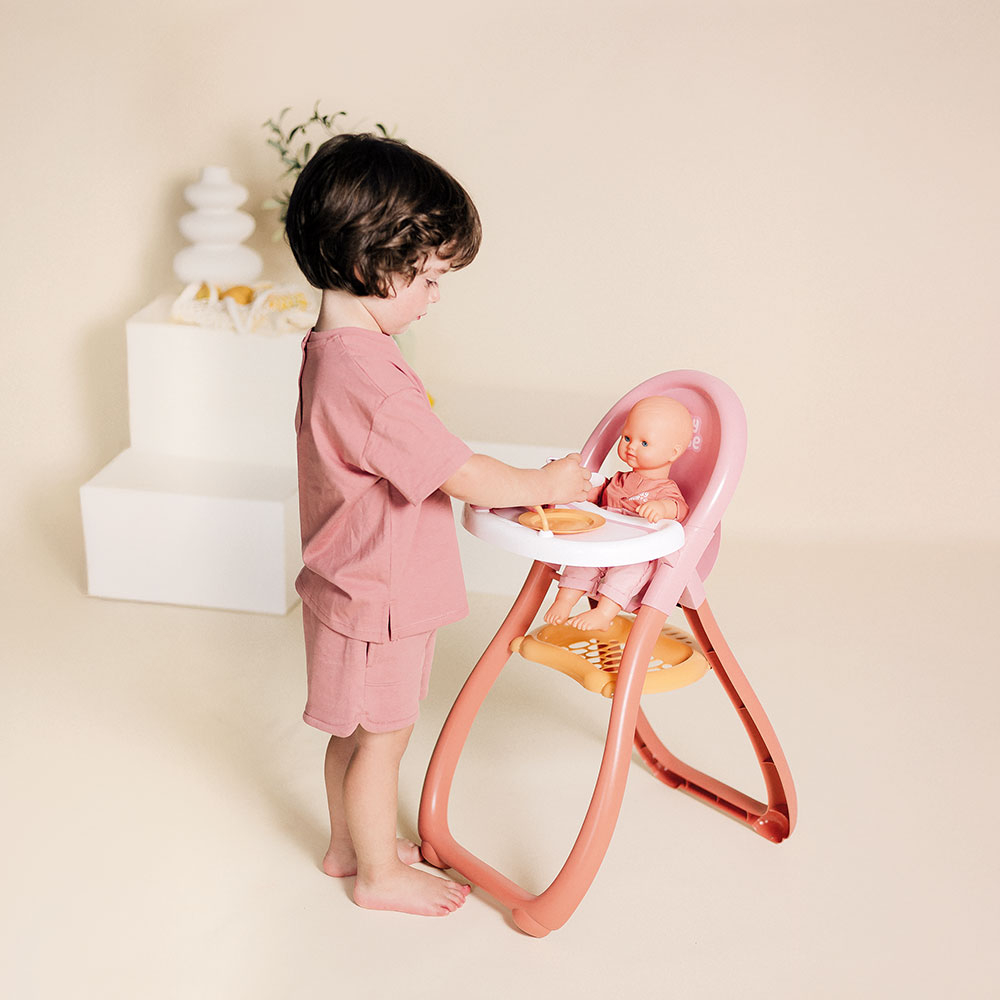 Scaun de masa pentru papusa Smoby Baby Nurse Highchair [4]