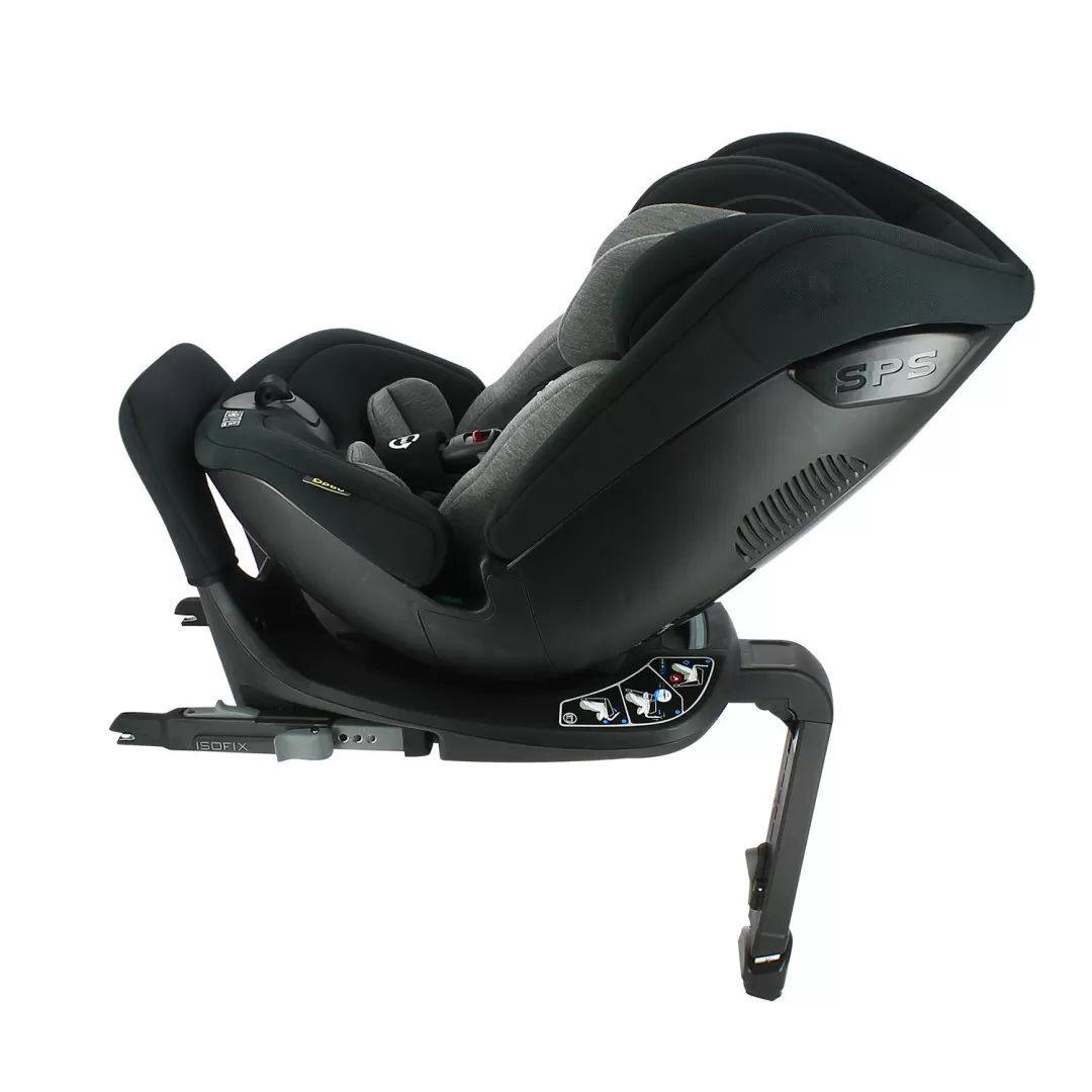 Scaun nado o12, 40-145 cm, black, varsta de la 0 luni la 12 ani [5]
