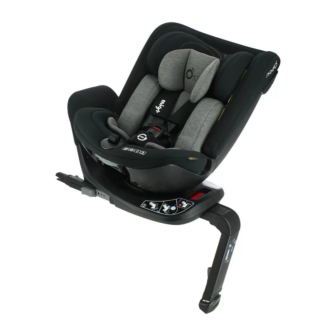 Scaun nado o12, 40-145 cm, black, varsta de la 0 luni la 12 ani [2]