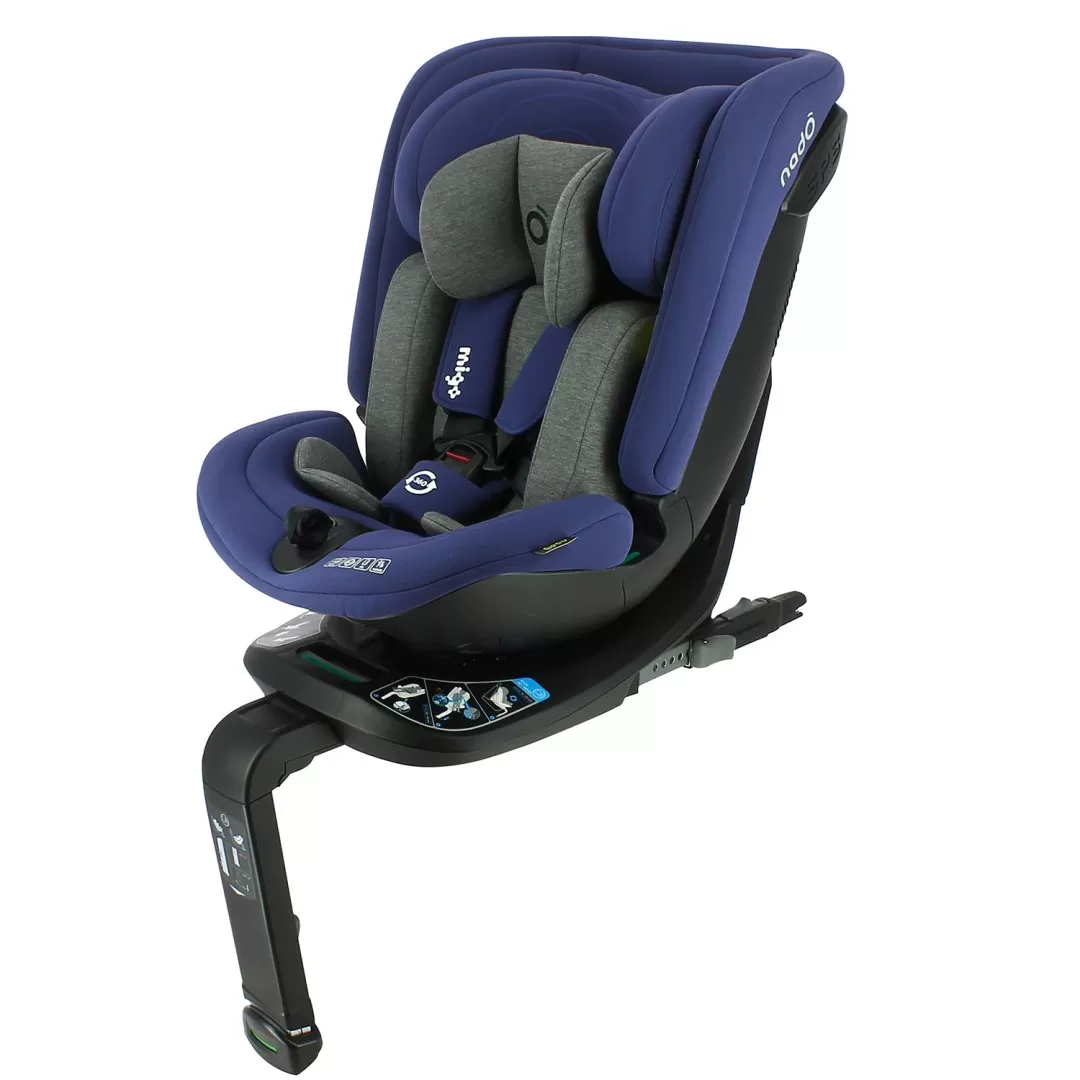 Scaun nado o12, 40-145 cm, blue stone, varsta de la 0 luni la 12 ani [2]