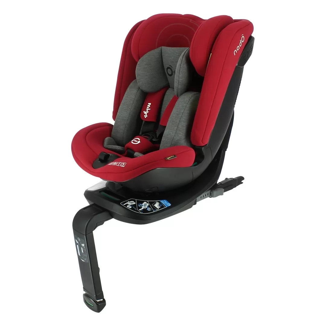 Scaun nado o12, 40-145 cm, red stone, varsta de la 0 luni la 12 ani [2]