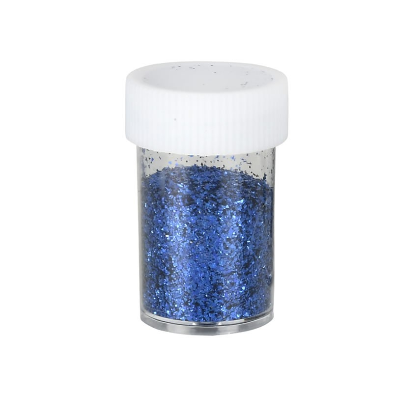 Sclipici decorativ pulbere, albastru, set 12 buc, Colorarte [1]