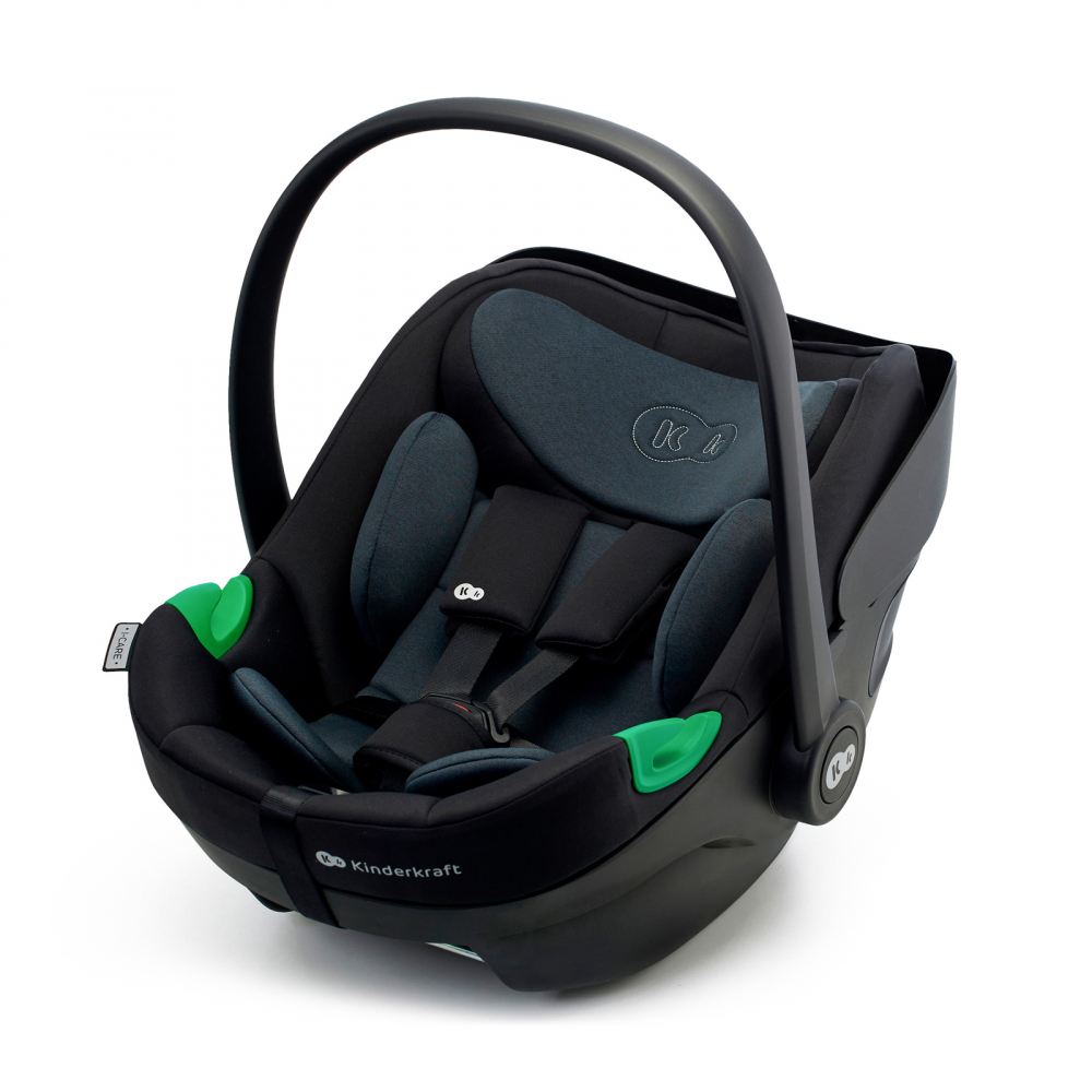 Scoica auto kinderkraft i-care i-size 40-87 cm, rwf, graphite black, varsta de la 0 luni la 2 ani [4]