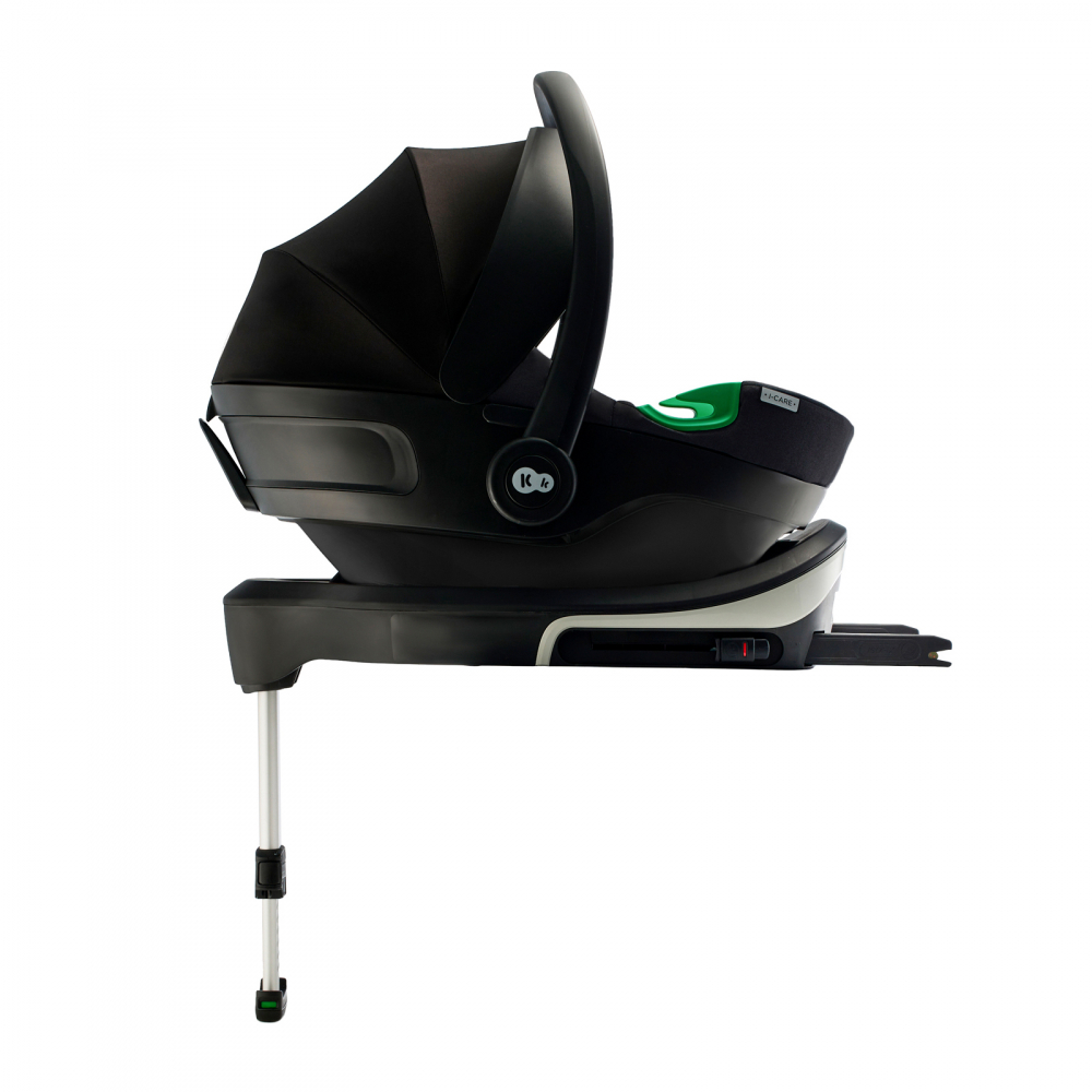 Scoica auto kinderkraft i-care i-size 40-87 cm, rwf, graphite black, varsta de la 0 luni la 2 ani [2]