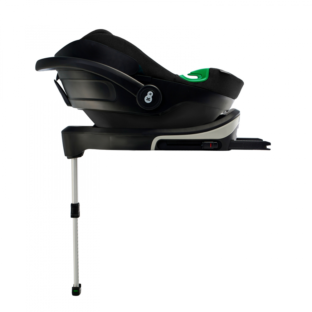 Scoica auto kinderkraft i-care i-size 40-87 cm, rwf, graphite black, varsta de la 0 luni la 2 ani [3]
