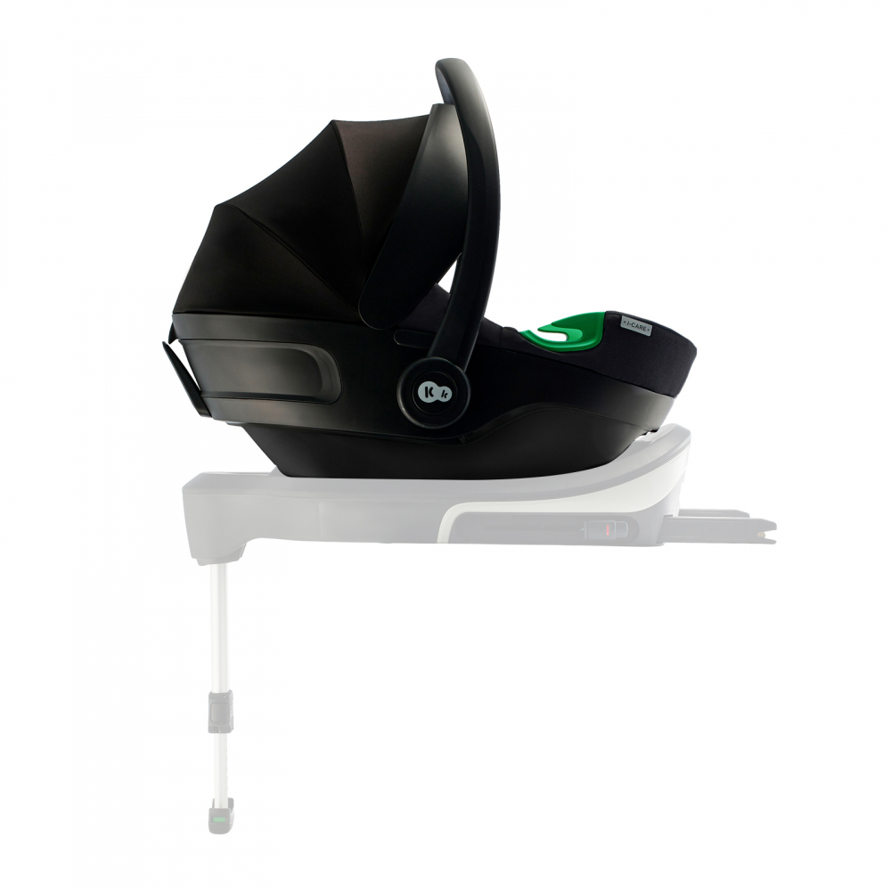 Scoica auto kinderkraft i-care i-size 40-87 cm, rwf, graphite black, varsta de la 0 luni la 2 ani [9]