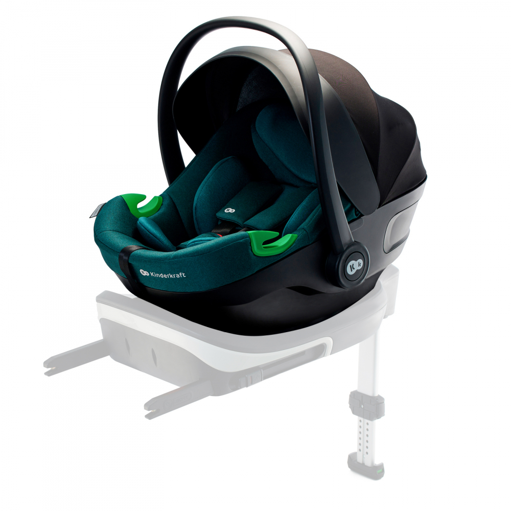 Scoica auto kinderkraft i-care i-size 40-87 cm, rwf, harbor blue, varsta de la 0 luni la 2 ani [8]