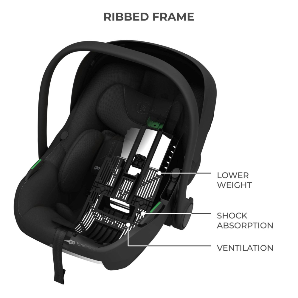 Scoica auto kinderkraft i-lite 40-87 cm, black [8]
