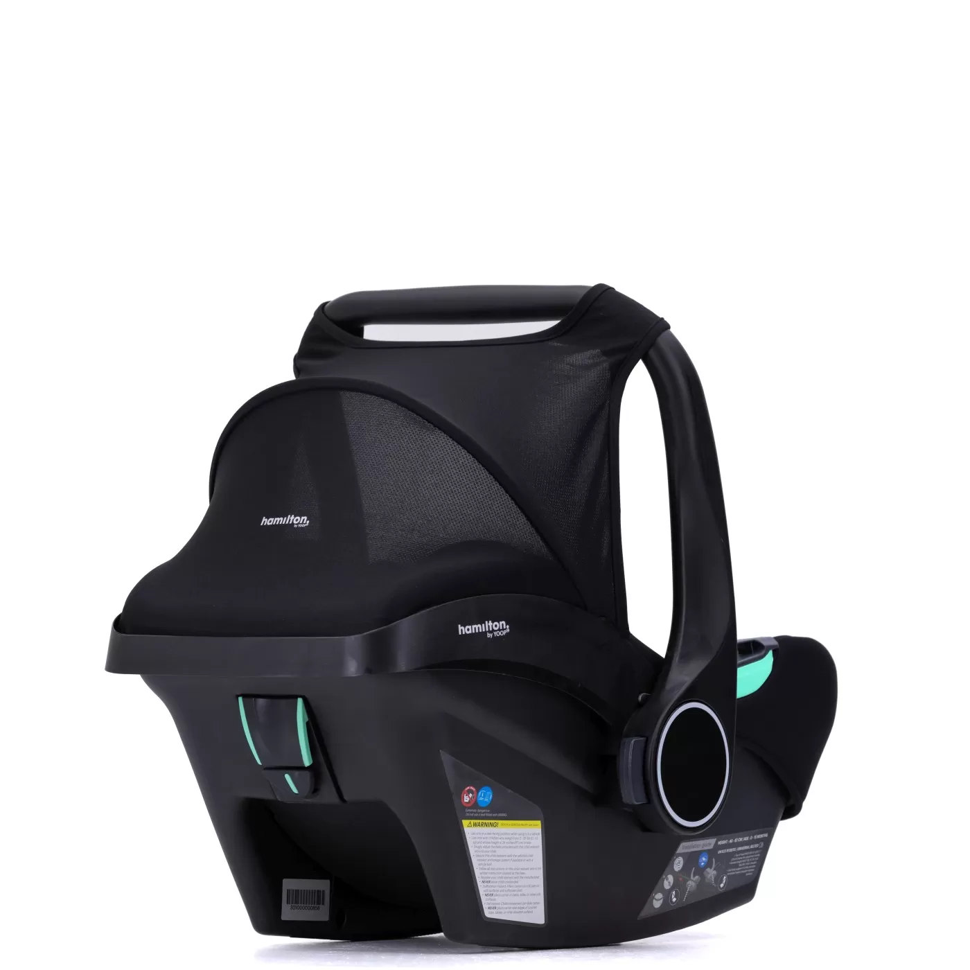 Scoica auto zeno i size hamilton black, varsta de la 0 luni la 2 ani [5]
