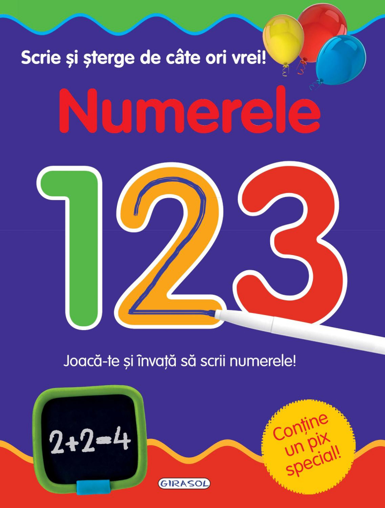 Scrie si sterge de cate ori vrei - Numerele [1]