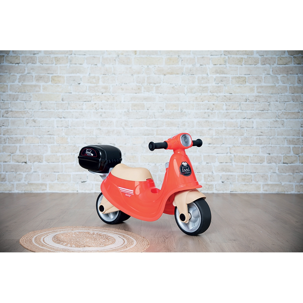 Scuter Smoby Scooter Ride-On Food Express rosu [2]