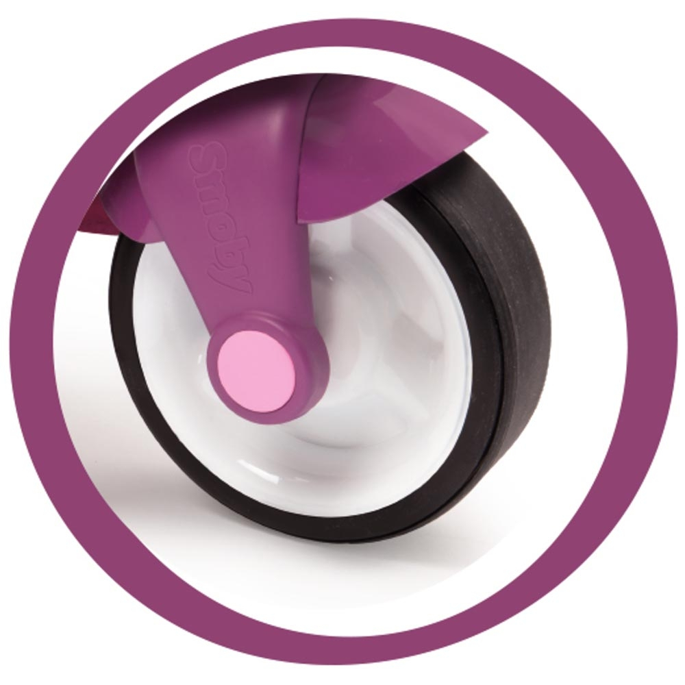 Scuter Smoby Scooter Ride-On pink [3]