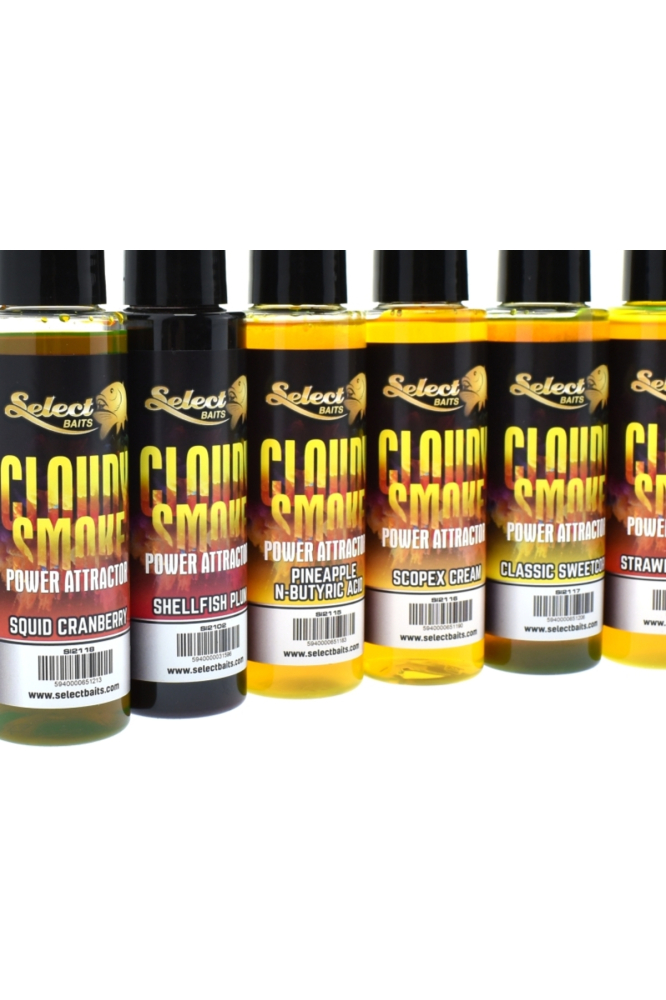 Select Baits lichid Cloudy Smoke Extreme Garlic 115ml [3]