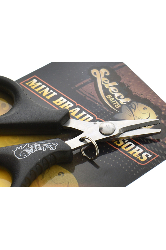Select Baits Mini Braid Scissors Black [2]