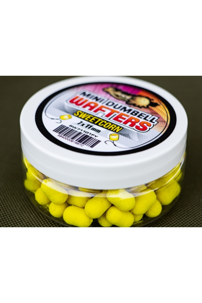 Select Baits Mini Dumbells Wafters Sweetcorn 7 x 11mm 7 x 11mm [3]