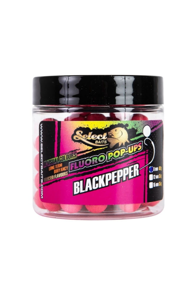 Select Baits pop-up Black Pepper 12mm [3]
