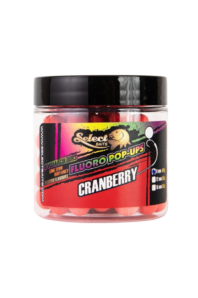 Select Baits pop-up Cranberry 12mm [3]