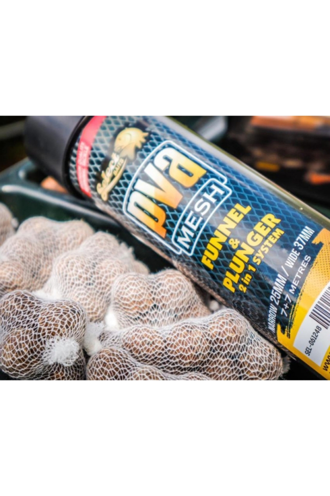 Select Baits PVA Mesh Funnel and Plunger 2 in 1 System 25 - 37mm [2]