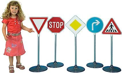 Semne de circulatie 5 bucati, Jucarie [2]