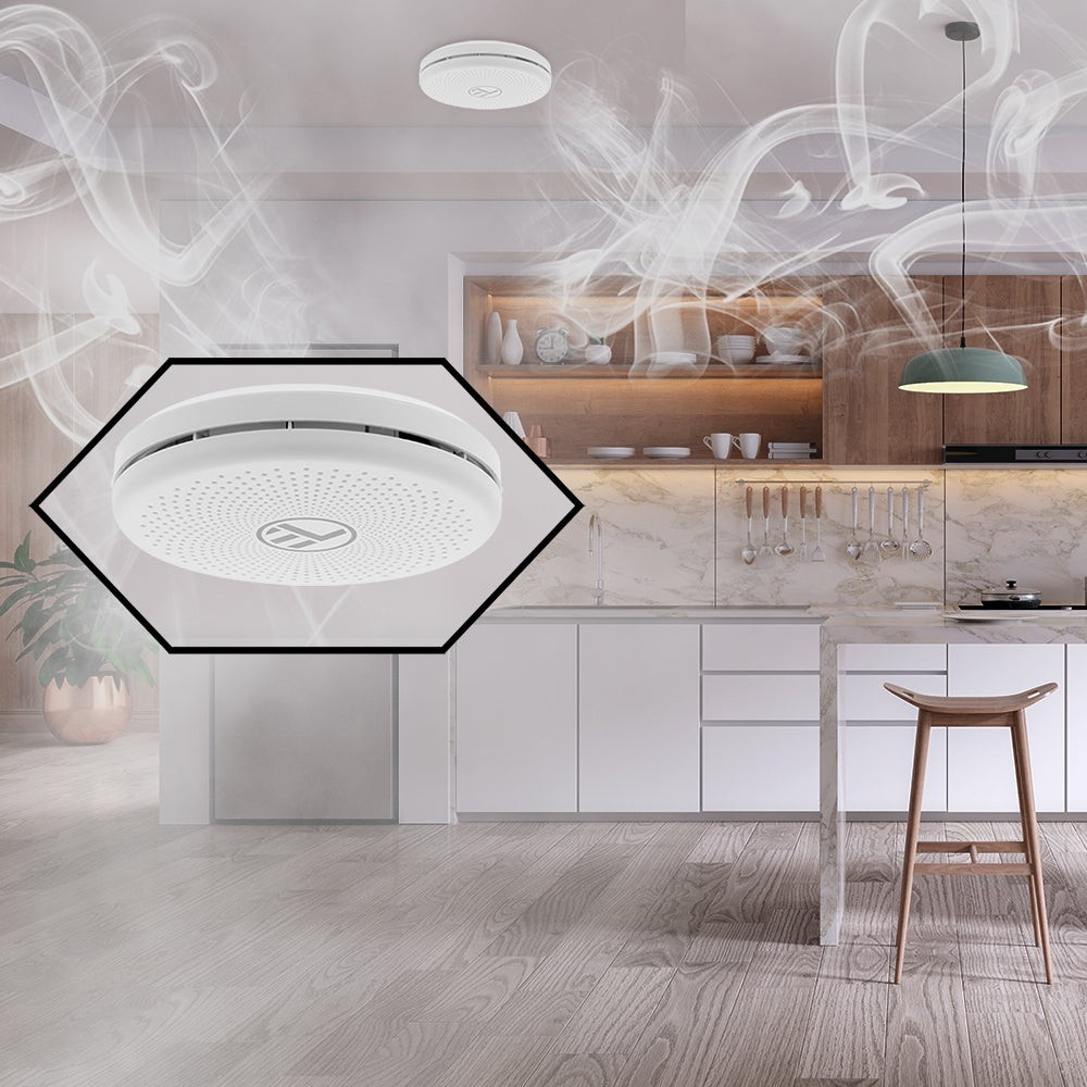 Senzor de fum și CO WiFi Tellur Smart, AA, alb [7]