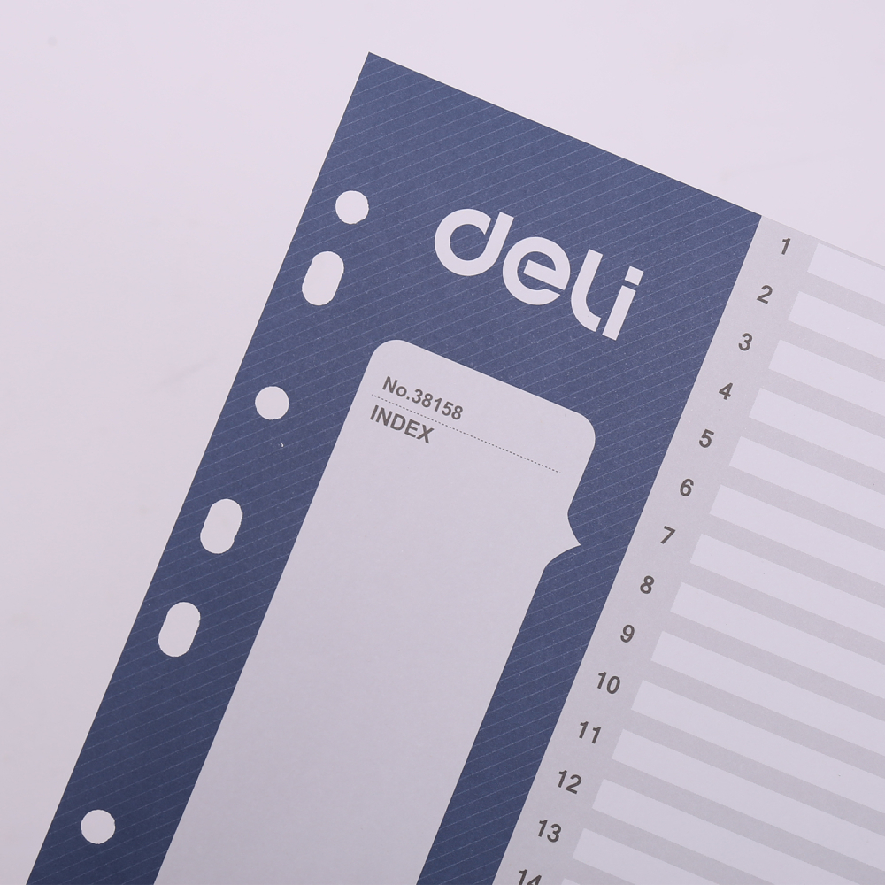 Separatoare index plastic 1-31 deli [3]