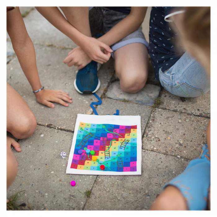 Serpii si scarile & Ludo, joc pentru calatorii 2 in 1, 4+ ani [4]