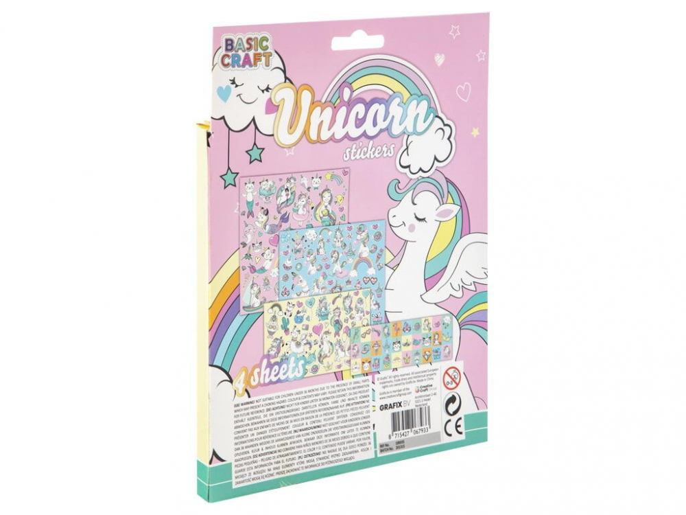 Set 100 abtibilduri cu unicorni [2]