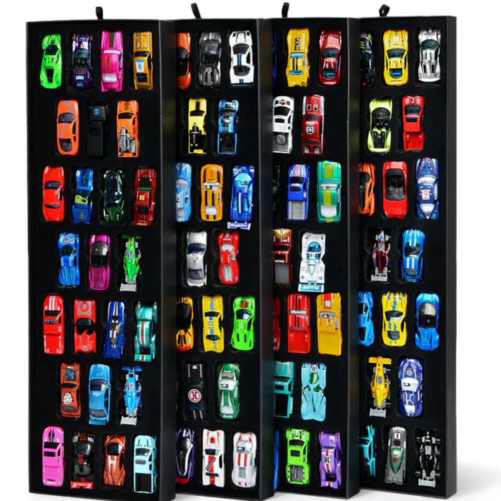 Set 100 Masinute din Metal Alloy Multicolor, Vehicule cu Detalii Realiste si Finisaj Premium [4]