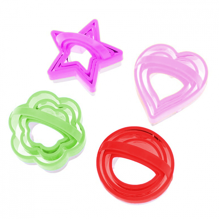 Set forme pentru taiat aluatul, colorate, 12 buc/set - Micostore.ro [3]