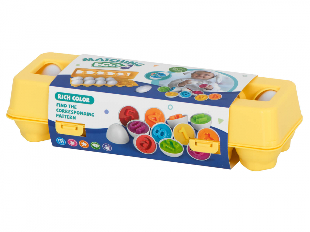 Joc Asocieri Matching Eggs - Oua de Potrivit cu Cifre - Micostore.ro [8]