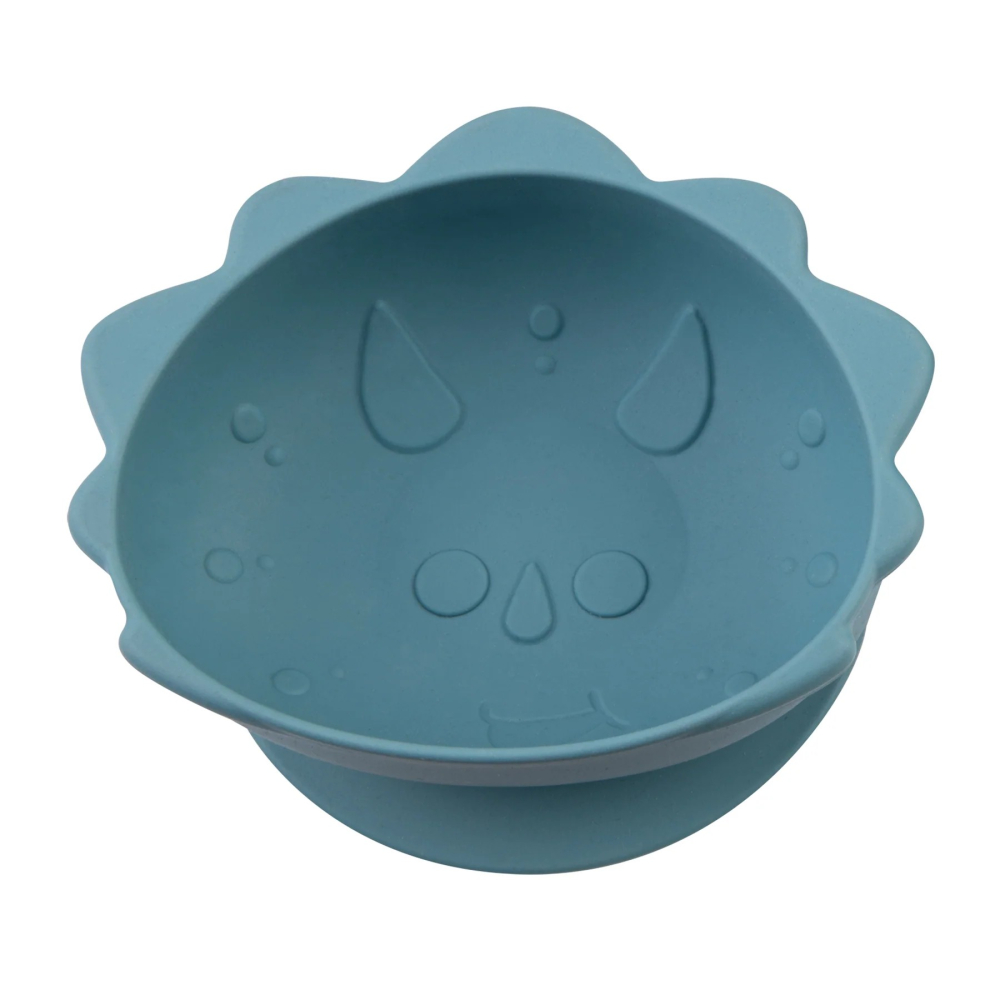 Set 2 castronele cu ventuza silicon melii luxe, model dinozaur [5]